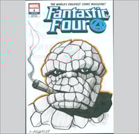 The Thing Sketch Cover 