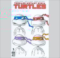 TMNT Sketch Cover 