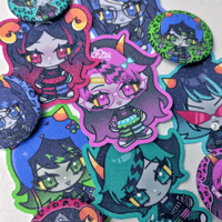 Image 1 of scenestuck stickers & pins