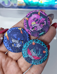 Image 3 of scenestuck stickers & pins