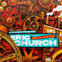 Image 5 of Eric Church Official Gig Poster - Grand Rapids MI 10.10.2025