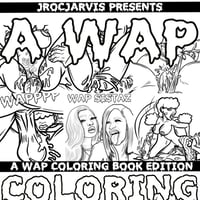 Image 1 of A Wap Coloring Book