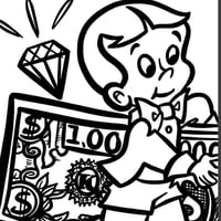 Image 2 of Richie's Rich Coloring Book