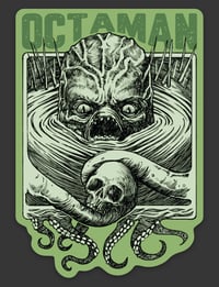 Octaman 2.5" x 3.4"  sticker