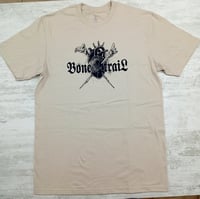 Image 1 of Bone Trail Logo  - Sand t-shirt  - Bone Trail Apparel
