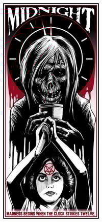 Midnight  6" x 13"  Print