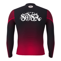 Image 2 of UA X Team Sosa Red Compressor Longsleeve 