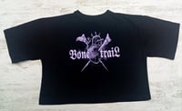 Bone Trail Logo  - Black crop top  - Bone Trail Apparel