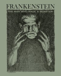 Frankenstein 16 x 20 Print