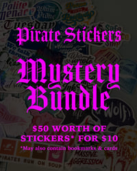 MYSTERY BUNDLE Pirate Edition: $50 worth of stickers for $10!
