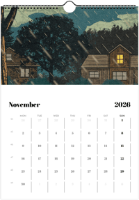 Image 4 of Wall Calendar 2026