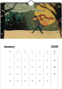 Image 2 of Wall Calendar 2026