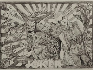 Image of  Original Art : Absolute Joker & Harley Quinn // Hyde Zhang