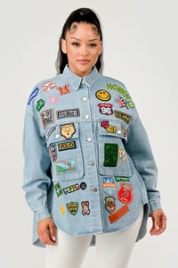 Image 2 of Patchwork Denim DIVA Jacket 