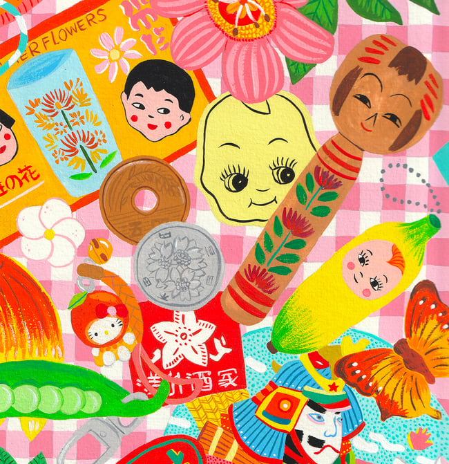 AFFICHE BAZAR JAPONAIS