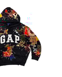 Image 5 of Re-worked One of Kind GAP Indonesian Batik Patchworks Set size Large