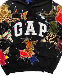 Image 8 of Re-worked One of Kind GAP Indonesian Batik Patchworks Set size Large