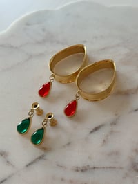 Image 2 of Waterdrop Angel Tears (Gold) (Green or Red)
