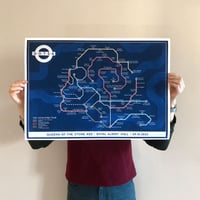 QOTSA Night Tube Map