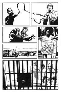 Cypress Hill: Black Sunday graphic novel original art(pg8)