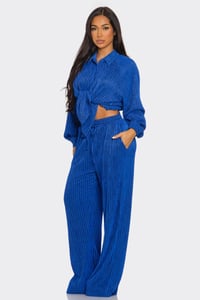 Image 3 of Royal Blue DIVA 2 Piece Set 