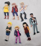 Image of Dumbing of Age character magnet set of 7 (Book 10)