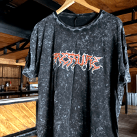 Image 4 of Pressure Metal Acid Wash Tee (ON SALE - WAS £25)
