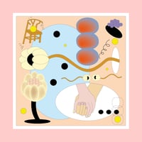 Image 2 of Tame wilderness with Alice, square card