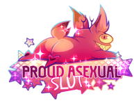 [Sticker] Hazbin Hotel Catalastor - Proud Asexual Slut