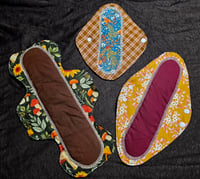 Image 3 of Cotton Pad with Hidden Waterproof Layer Sampler - Earthy Gems