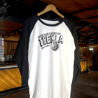 Image 3 of Thekla 3/4 Sleeve Baseball Tee (ON SALE - WAS £20)