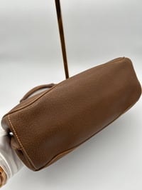 Image 16 of Gucci Bamboo Lady Lock Brown Leather Top Handle Bag