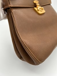Image 5 of Gucci Bamboo Lady Lock Brown Leather Top Handle Bag