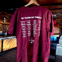 Image 5 of 40 Years of Thekla Listings Tee (ON SALE - WAS £20)