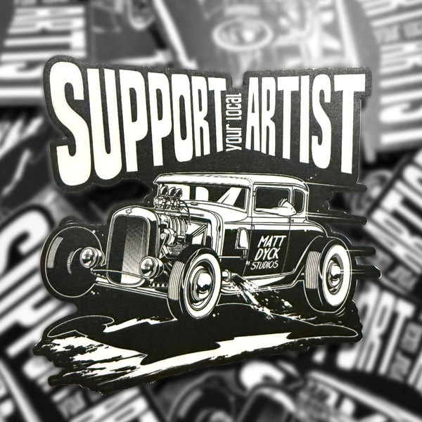 Image of MDS -Hot Rod Sticker