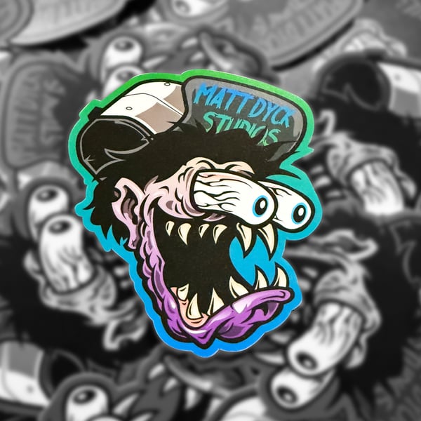 Image of MDS - MonsterMatt Sticker