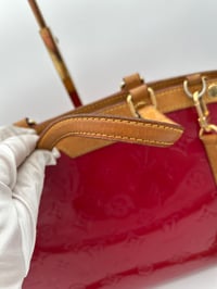 Image 10 of Louis Vuitton Brea MM Dark Pink Patent Leather Bag