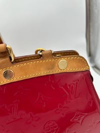 Image 5 of Louis Vuitton Brea MM Dark Pink Patent Leather Bag