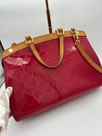 Image 6 of Louis Vuitton Brea MM Dark Pink Patent Leather Bag