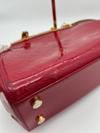 Image 17 of Louis Vuitton Brea MM Dark Pink Patent Leather Bag