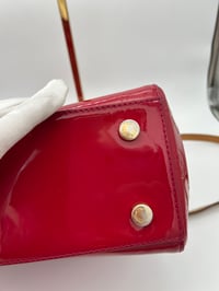 Image 19 of Louis Vuitton Brea MM Dark Pink Patent Leather Bag