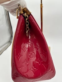 Image 13 of Louis Vuitton Brea MM Dark Pink Patent Leather Bag
