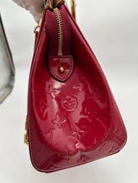 Image 15 of Louis Vuitton Brea MM Dark Pink Patent Leather Bag