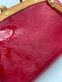 Image 8 of Louis Vuitton Brea MM Dark Pink Patent Leather Bag