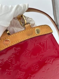Image 4 of Louis Vuitton Brea MM Dark Pink Patent Leather Bag