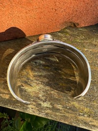 Image 6 of WL&A Handmade Ingot High Grade Green Royston Sunrise Cuff - Size 7 to 7.5" Wrist