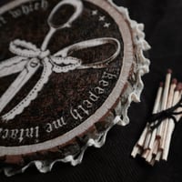 Image 2 of take that which keepeth me intact ∘ wood-burned original 