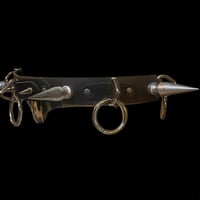 Image 3 of Lethal spiked leather bondage belt