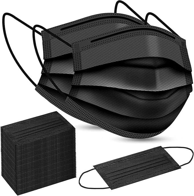 Image of GP02 - 2000pcs Black Disposable Facemask