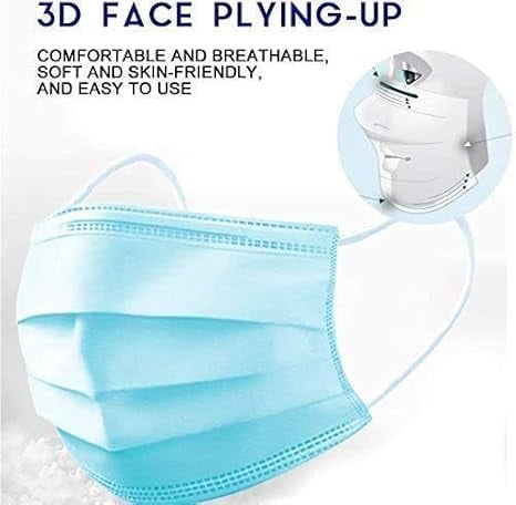 Image of GP01 - 2000pcs Blue Disposable Facemask